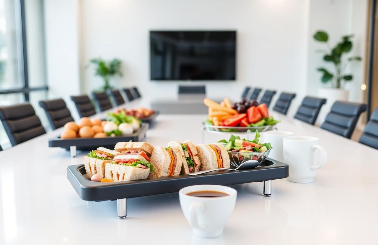 Catering that respects the room